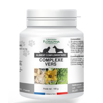 Complexe Vers poudre 100 g Floralpina