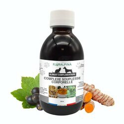 Complexe souplesse corporelle chien chat 200 ml Floralpina Complexe souplesse corporelle chien chat 200 ml Floralpina