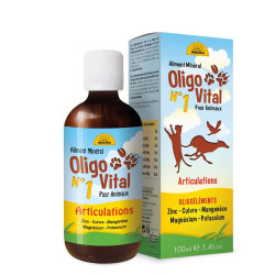 Avantages de l'oligothérapie pour chien et chat. Oligo Vital.