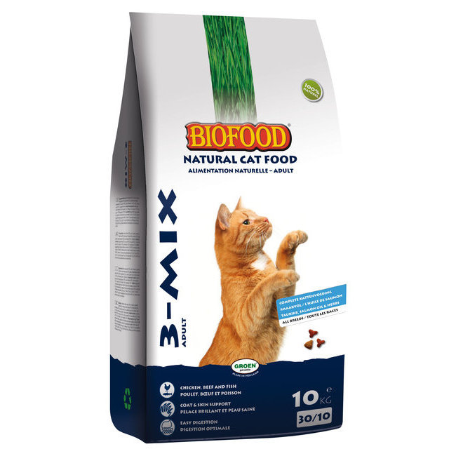 Avis Sur Croquettes Pour Chat Kat 3 Mix 10 Kg Biofood