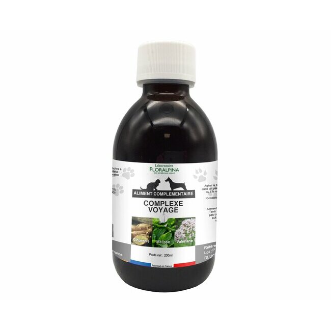 Complexe Voyage mal du transport 200 ml Floralpina Complexe Voyage mal du transport 200 ml Floralpina