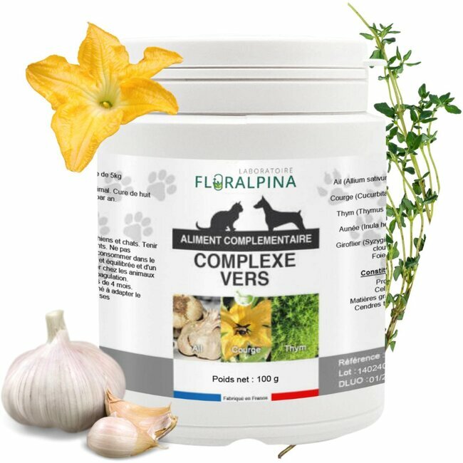Complexe Vers poudre 100 g Floralpina Complexe Vers poudre 100 g Floralpina