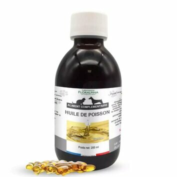 Oméga 3 huile de poisson 200 ml Floralpina