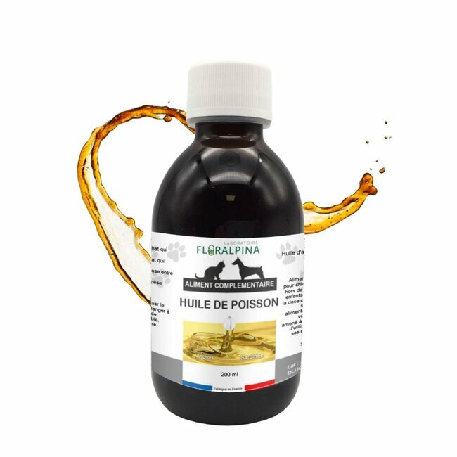 Complements Specifiques Vitamines Croissance Entretien Omega 3 Huile De Poisson 0 Ml Floralpina Albert Le Chien