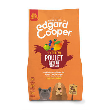 Croquettes pour chien Poulet frais Edgard et Cooper