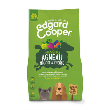 Croquettes pour chien Agneau Frais Edgard et Cooper