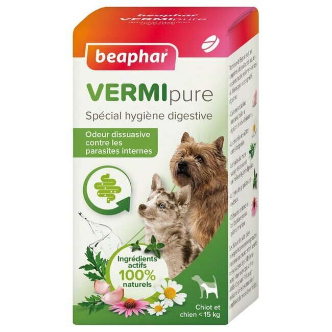 Vermipure purge aux plantes 50 comprimés Beaphar Vermipure purge aux plantes 50 comprimés Beaphar