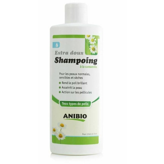 Soins et Hygine du chien > Shampooing et aprs-shampooing > Shampooing  sensitive Extra Doux 250 ml Anibio : Albert le chien