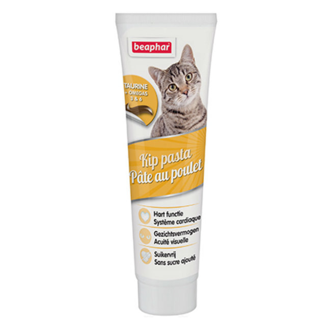 Soins Et Hygiene Du Chat Peau Pelage Coussinets Pate Au Poulet Pour Chat 100 G Beaphar Albert Le Chien