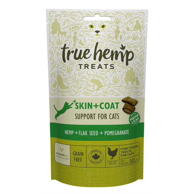 Friandises Chat Peau et poils 50 g True Hemp Friandises Chat Peau et poils 50 g True Hemp