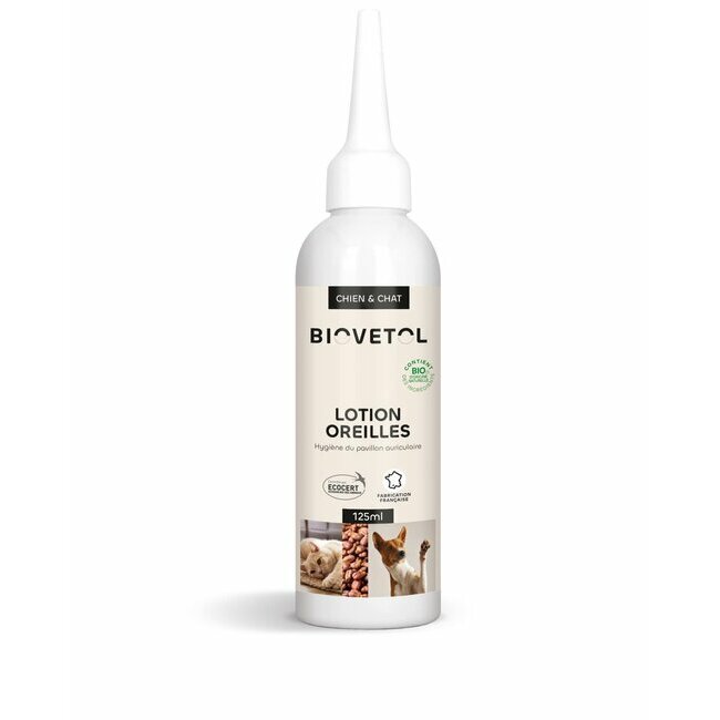 Lotion Oreilles BIO 125 ml Biovetol Lotion Oreilles BIO 125 ml Biovetol
