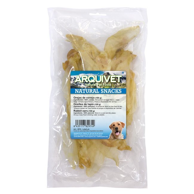 Oreilles de lapin 100 g Arquivet Oreilles de lapin 100 g Arquivet