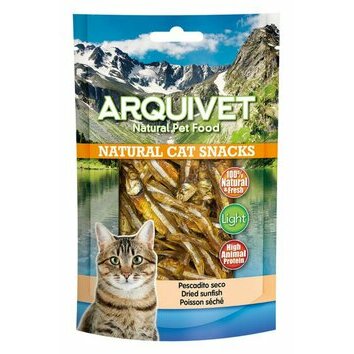 Poisson séché pour chat 50 g Arquivet