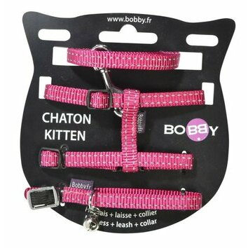 Pack spécial chaton Harnais Collier et laisse Safe de Bobby