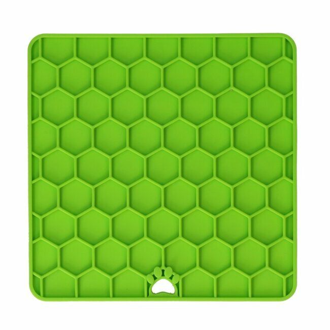 Complements Specifiques Stress Angoisse Ou Nervosite Tapis A Lecher Anti Stress Ou Anti Glouton Par Holland Animal Care Albert Le Chien