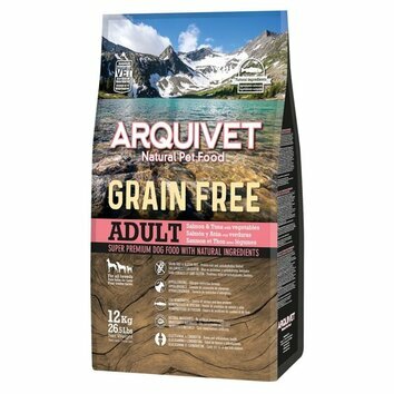 Croquettes chien Grain Free Saumon et Thon 12 kg Arquivet