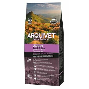 Croquettes chien Agneau Riz 12 kg Arquivet