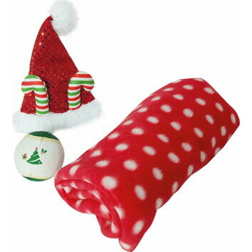 Coffret cadeau de Noël pour chien 3 pièces par Croci Coffret cadeau de Noël pour chien 3 pièces par Croci
