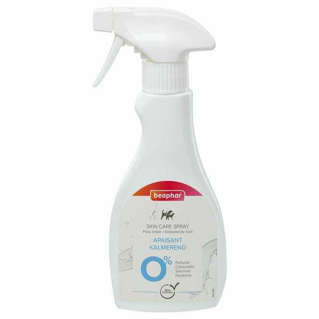 Soins et Hygine du chien > Beaut du poil, blessure, cicatrisation > Spray  apaisant peaux irrites chien chat 250 ml Beaphar : Albert le chien