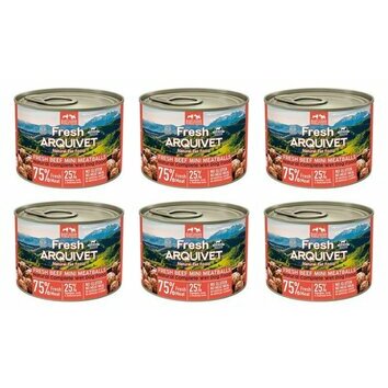 Pâtée boulettes Mini Boeuf avec patate douce 6 x 200 g Arquivet Pâtée boulettes Mini Boeuf avec patate douce 6 x 200 g Arquivet