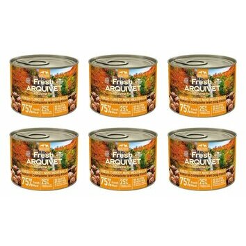 P&acirc;t&eacute;e boulettes Mini Dinde brocoli citrouille 6 x 200 g Arquivet