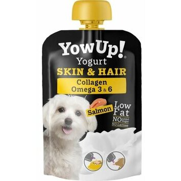 Yaourt Skin Hair Chien Peau et pelage Saumon 115 g Yow Up