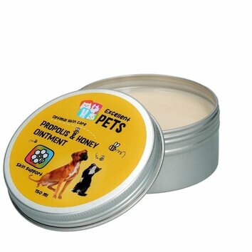 Pommade r&eacute;paratrice propolis et miel chien chat lapin rongeur 150 ml Excellent Pets