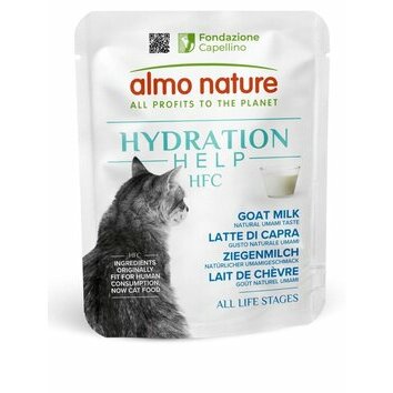 Lait de chèvre pour chat HFC Hydratation Help 6 x 50 g Almo Nature Lait de chèvre pour chat HFC Hydratation Help 6 x 50 g Almo Nature