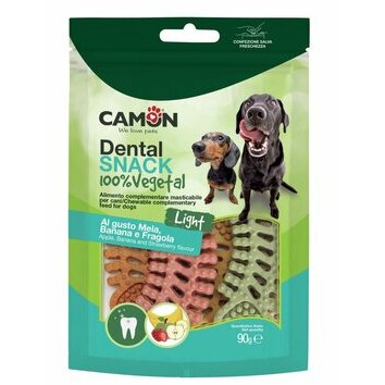 Dental Snacks végétal Patate douce pour chien 90 g Camon Dental Snacks végétal Patate douce pour chien 90 g Camon