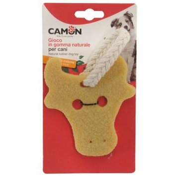 Jouet chien Corde et caoutchouc naturel Camon Jouet chien Corde et caoutchouc naturel Camon
