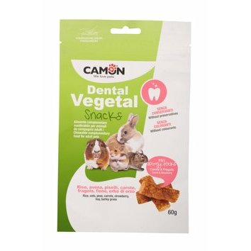 Sticks pour petits animaux carottes et fraises 60 g Camon 