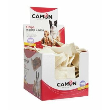 Lamelles dentaires naturelles chien en peau de bovin 1 kg Camon