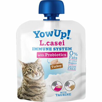 Yaourt chat avec probiotiques L.Casei Immune System avec dinde 85 g Yow Up
