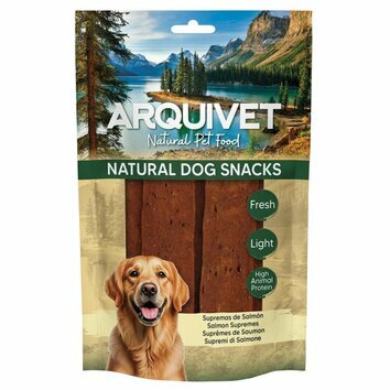 Supr&ecirc;me de saumon light pour chien 100 g Arquivet