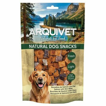 Bouch&eacute;es de saumon Light pour chien 100 g Arquivet