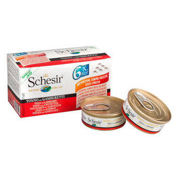 Boite naturelle en gelée pour chat Schésir 6 x 50 g Boite naturelle en gelée pour chat Schésir 6 x 50 g