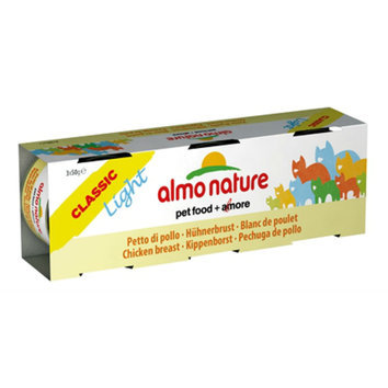 Pâtée Light pour chat Poulet 3 x 50 g Almo Nature Pâtée Light pour chat Poulet 3 x 50 g Almo Nature
