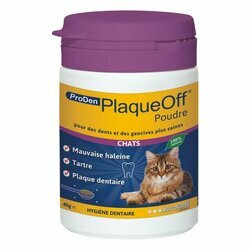 Plaque Off Algues hygi&egrave;ne dentaire sp&eacute;cial chat 40 g par Buccosant&eacute;