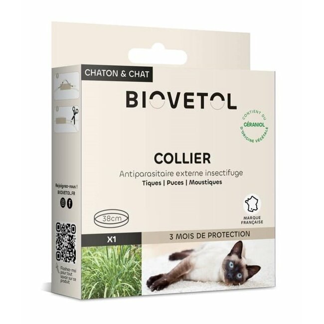 Soins Et Hygiene Du Chat Puces Tiques Moustiques Collier Antiparasitaire Pour Chat Biovetol Albert Le Chien Soins Et Hygiene Du Chat Puces Tiques Moustiques Collier Antiparasitaire Pour Chat Biovetol Albert Le Chien