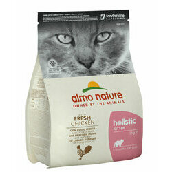 Croquettes Holistic kitten chaton au poulet 2 kg Almo Nature Croquettes Holistic kitten chaton au poulet 2 kg Almo Nature