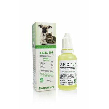 A.N.D. 107 Equilibre transit intestinal 30 ml Bionature A.N.D. 107 Equilibre transit intestinal 30 ml Bionature