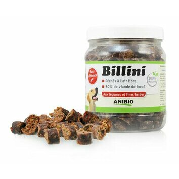 Friandises Billini au boeuf  400 g Anibio