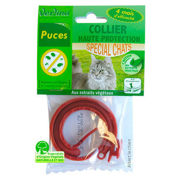 Collier chat anti étranglement