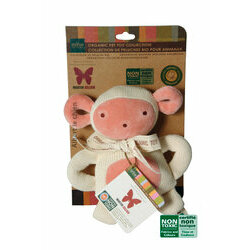 Jouet peluche BIO en tricot Singe par Martin Sellier