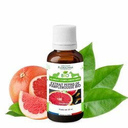 Extrait de pépins de pamplemousse Bio 30 ml Florapina Extrait de pépins de pamplemousse Bio 30 ml Florapina