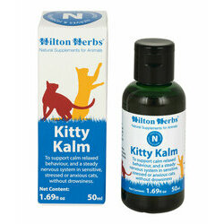 Kitty Kalm chat anti-stress sans phéromone 50 ml Hilton Herbs