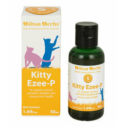 Kitty Ezee-P Système urinaire et incontinence du chat 50 ml Hilton Herbs Kitty Ezee-P Système urinaire et incontinence du chat 50 ml Hilton Herbs