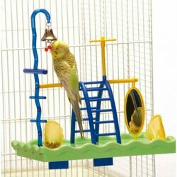 Stand d'activité pour oiseaux