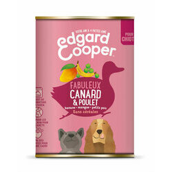 Pâtée pour chiot sans céréales 6 x 400 g Edgard et Cooper