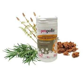 Poudre de soin cutané Propolis 30 g Propolia
